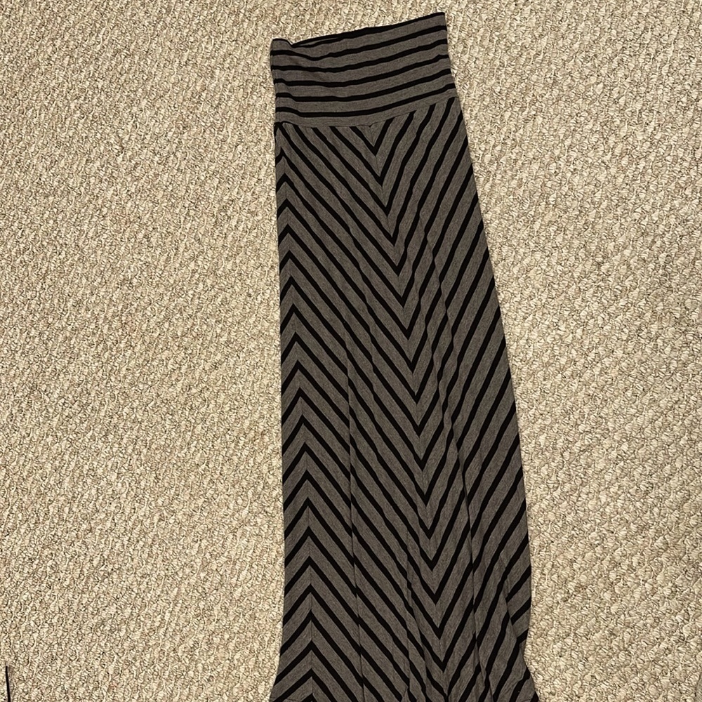 Kismet long striped skirt size xs